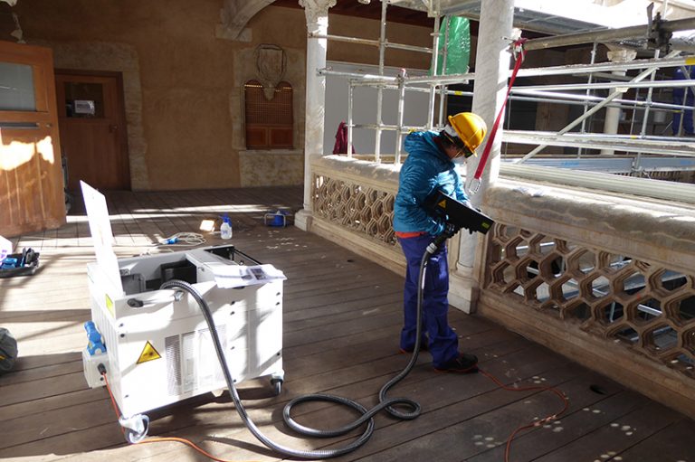 Nuevo equipo Láser para restauración y conservación
