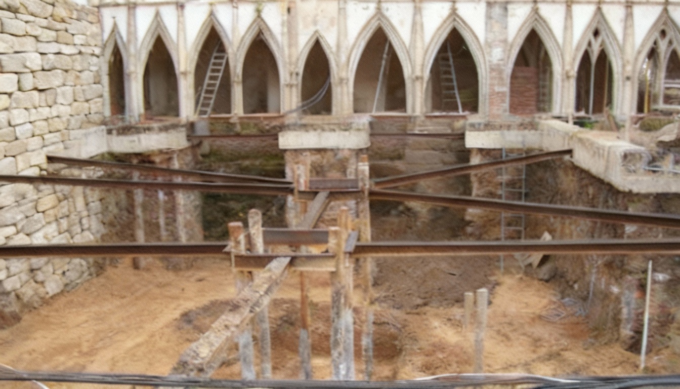 Recalce de cimentación en Edificios Históricos