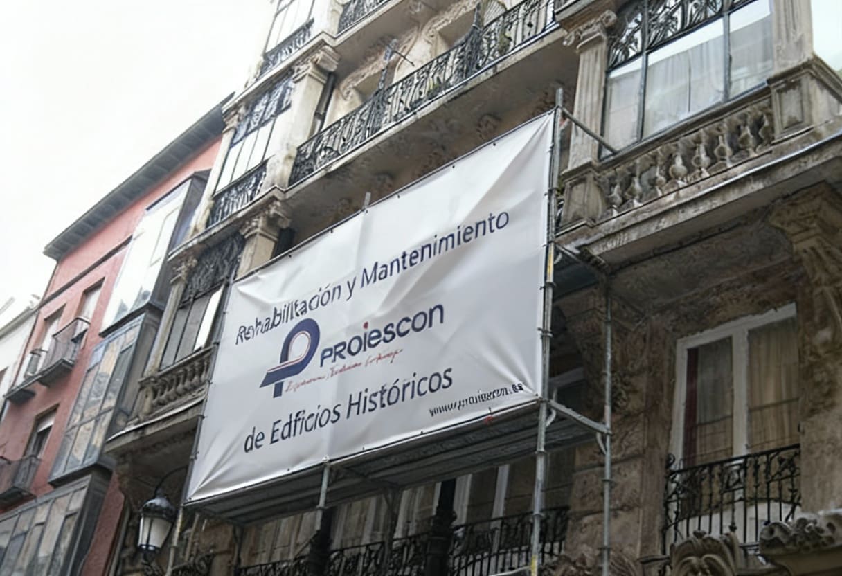 Rehabilitación de cornisas en edificios históricos